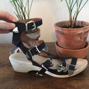 Jeffrey Campbell for Free People Buckle Sandals